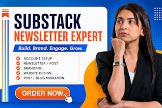 setup substack account substack newsletter substack promotion substack podcast