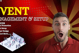 set up event on eventbrite, manage, promote and design your event banner