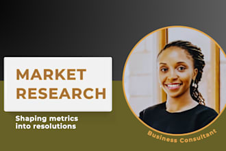 do expert market research and business plan development