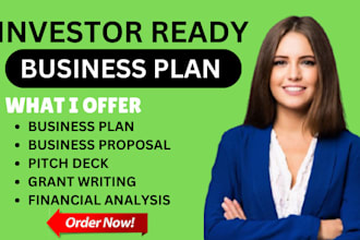 develop business plan for startups investor business plan