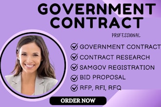 do contract proposal response to rfq, rfi rfp and government contract proposal