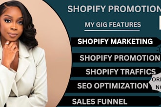 do shopify marketing, shopify promotion to increase shopify traffics