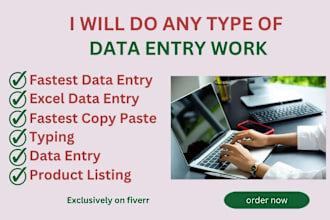 do a fast typing job, retype scanned documents, your typist