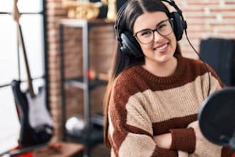 be your spanish singer, female rapper for hiphop, rock, latin pop, rap vocals