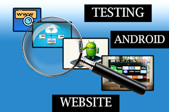 test your website or app and report bugs and issues