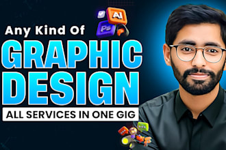 do graphic design, photoshop editing, adobe illustrator and redesign logo, flyer