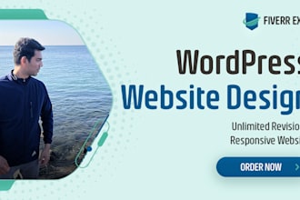 create wordpress website, wordpress website design