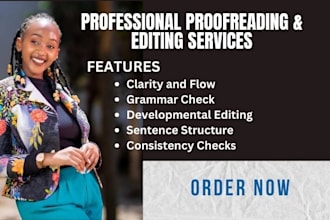 do proofreading developmental editing for your book story novel manuscript