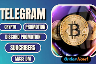 forex trading promotion crypto bitcoin ico telegram marketing