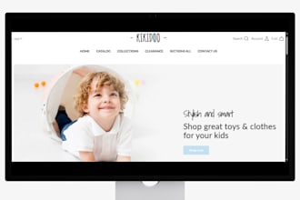 kids clothing shopify store, kids clothing website baby clothing clothing store