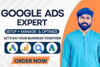 setup and manage google ads adwords PPC campaign