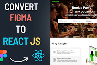 convert figma to react application responsive