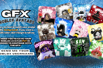 make roblox gfx avatars