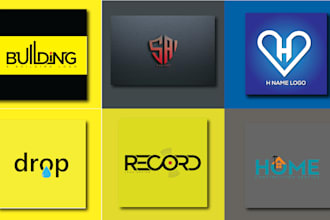 create a vector initial letter or monogram logo design