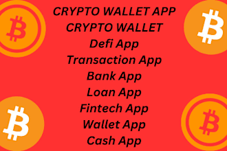 build transaction app defi app bank app wallet app crypto wallet app fintech app