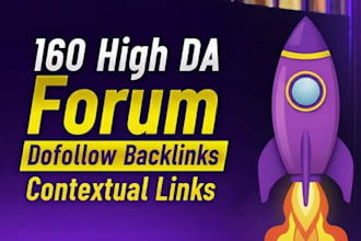 create premium forum backlinks high pa da tf cf