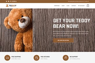 design exceptional teddy bear shopify baby bear store teddy bear website