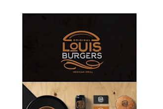 design glamorous greatest burgers logo
