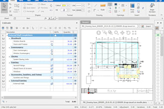 use rib costx and cubit for your bill of quantity takeoffs