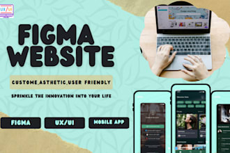 do dashboard UI design , UI UX figma website design