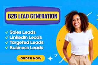provide targeted linkedin leads and expert lead generation with sales navigator