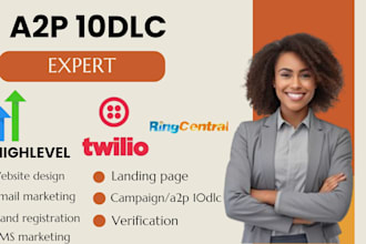 do a2p 10dlc registration, ringcentral tcr diapad gresshopper or gohighlevel ghi