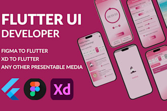 convert figma and adobe xd designs to flutter quickly