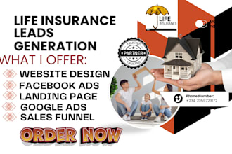generate exclusive health medicare insurance life insurance leads via google ads