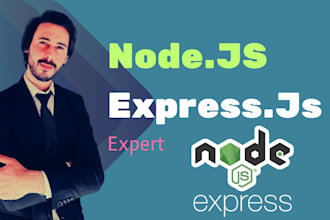 develop scalable nodejs apis backend and web apps