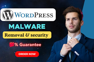 get wordpress website malware removal, security and clean virus very fast fast