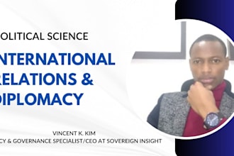 write political science, international relations, sociology