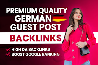 build high quality german guest post dofollow