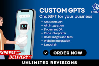 build and integrate custom gpt in your website using openai assistants API