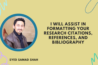 assist in formatting your research citations, references, and bibliography