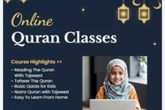 teach you quran with tajweed and tafseer