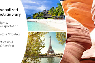 research and plan your personalized vacation
