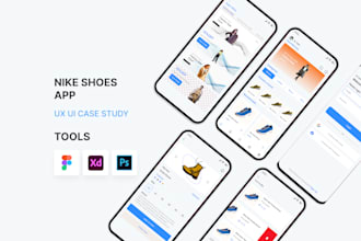 design ecommerce mobile app uiux in figma
