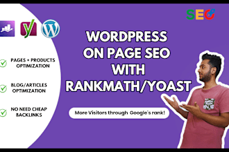 do rank math onpage SEO to boost wordpress products score