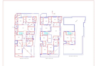 draw architectural blueprints 2d floor plans