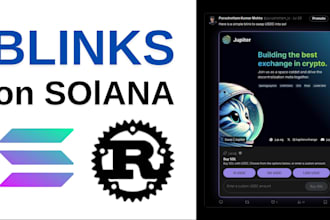 create blinks for your nfts,tokens on solana