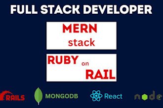 do full stack web developer ruby on rail mern and mean stack