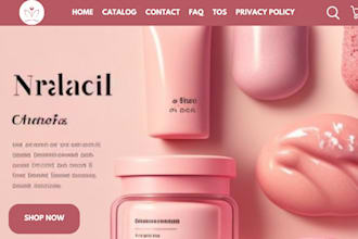 design skincare shopify skincare website beauty website skincare shopify store