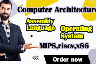 do computer architecture and science , lc3, xv6, x86, mips, operating system