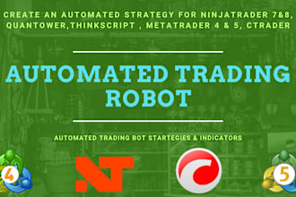 code using mql5 mql4 or python on thinkscript, tradingview, ninjascript, mt4 mt5