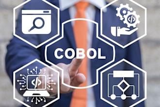 help you with cobol, jcl, db2, cics projects