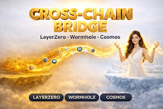 do cross chain bridge layerzero wormhole cosmos multi chain token