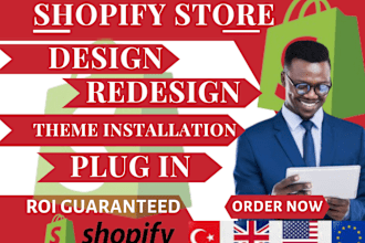 do shopify design redesign shopify audit shopify marketing shopify branding