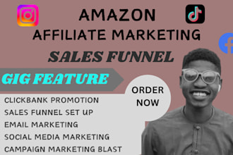 setup clickbank affiliate link promotion, amazon affiliate website