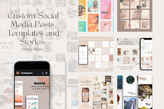 design fb, insta, youtube advertising post, banner, templates and ad carousels