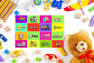baby brand kids store baby shopify store toy store baby brand logo for kids